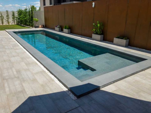 Construcción de Piscinas en Macul.